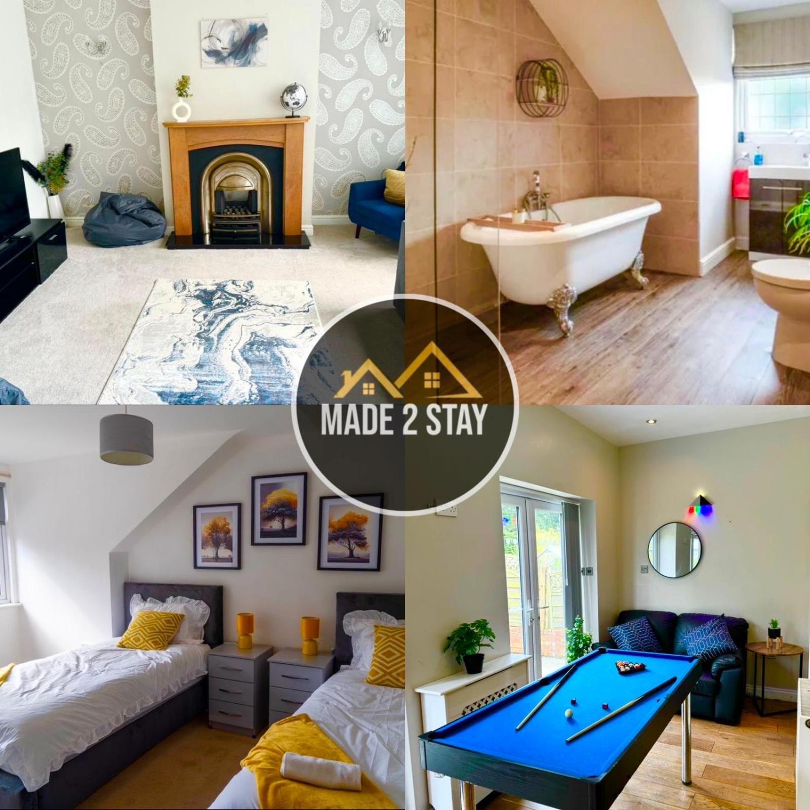 Spacious 15 Guest Home With 9 Beds In Shirley โซลิฮัล ภายนอก รูปภาพ